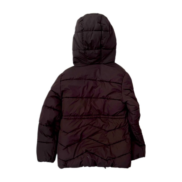 The Children Place Kids Girls Puffer Coat Jacket Warmest Black Sz L/G 10-12 - Picture 2 of 8